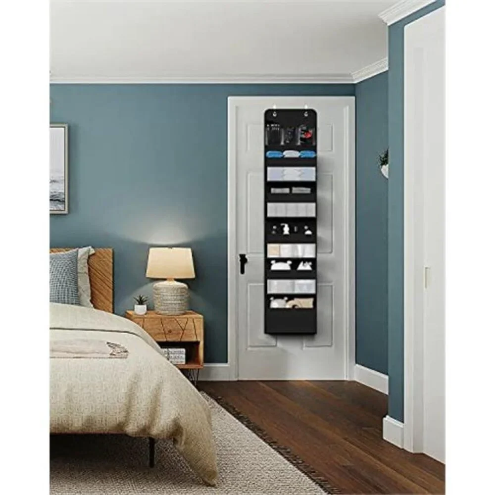 Over Door Organizer 6 Shelf Hanging Storage Closet Bathroom Bedroom Toy Diaper